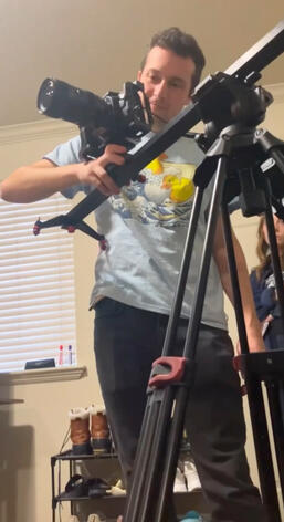 Behind the scenes