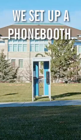 Phone booth video